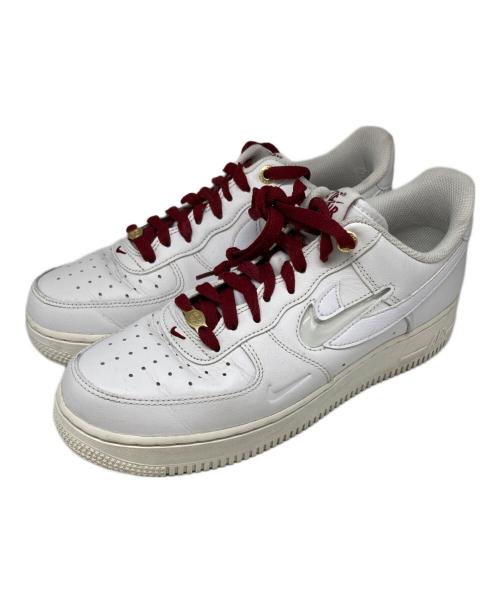 NIKE（ナイキ）NIKE (ナイキ) AIR FORCE 1 '07 PRM ホワイト×レッド サイズ:26.5cmの古着・服飾アイテム