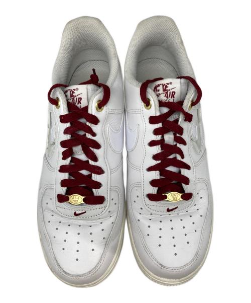 NIKE（ナイキ）NIKE (ナイキ) AIR FORCE 1 '07 PRM ホワイト×レッド サイズ:26.5cmの古着・服飾アイテム
