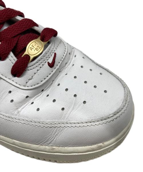NIKE（ナイキ）NIKE (ナイキ) AIR FORCE 1 '07 PRM ホワイト×レッド サイズ:26.5cmの古着・服飾アイテム