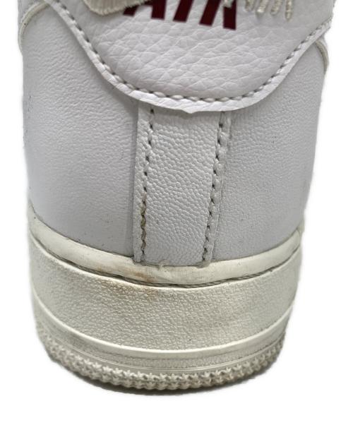 NIKE（ナイキ）NIKE (ナイキ) AIR FORCE 1 '07 PRM ホワイト×レッド サイズ:26.5cmの古着・服飾アイテム