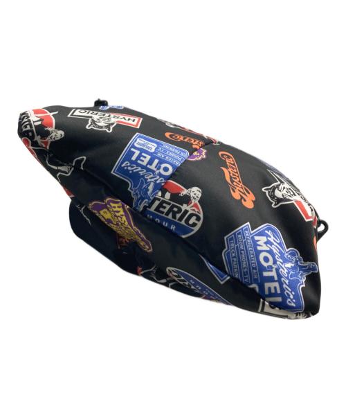 Hysteric Glamour（ヒステリックグラマー）Hysteric Glamour (ヒステリックグラマー) PORTER (ポーター) STICKERS柄 2WAYミニヘルメットバッグ ブラックの古着・服飾アイテム