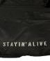 中古・古着 Hysteric Glamour (ヒステリックグラマー) staying aliveショルダーバッグ ブラック：12000円