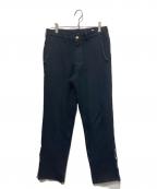 COMME des GARCONS HOMME PLUSコムデギャルソンオムプリュス）の古着「ウールパンツ」｜ブラック
