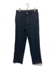COMME des GARCONS HOMME PLUS（コムデギャルソンオムプリュス）の古着「ウールパンツ」｜ブラック