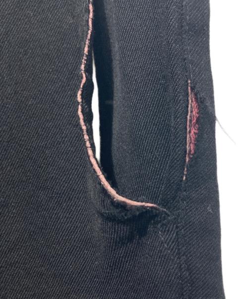 COMME des GARCONS HOMME PLUS（コムデギャルソンオムプリュス）COMME des GARCONS HOMME PLUS (コムデギャルソンオムプリュス) ウールパンツ ブラック サイズ:XSの古着・服飾アイテム