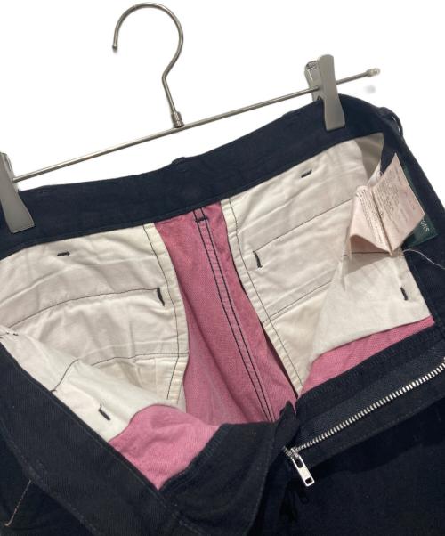 COMME des GARCONS HOMME PLUS（コムデギャルソンオムプリュス）COMME des GARCONS HOMME PLUS (コムデギャルソンオムプリュス) ウールパンツ ブラック サイズ:XSの古着・服飾アイテム