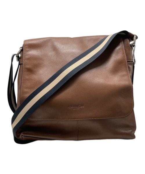 COACH（コーチ）COACH (コーチ) Charles Small Messenger ブラウンの古着・服飾アイテム