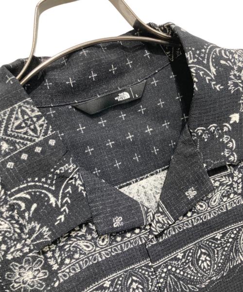 THE NORTH FACE（ザ ノース フェイス）THE NORTH FACE (ザ ノース フェイス) S/S Aloha Vent Shirt ブラック サイズ:Lの古着・服飾アイテム