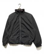 TODAYFULトゥデイフル）の古着「Useful Zip Blouzon」｜ブラック