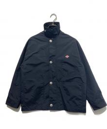DANTON（ダントン）の古着「ナイロンタフタ ワークジャケット」｜ブラック