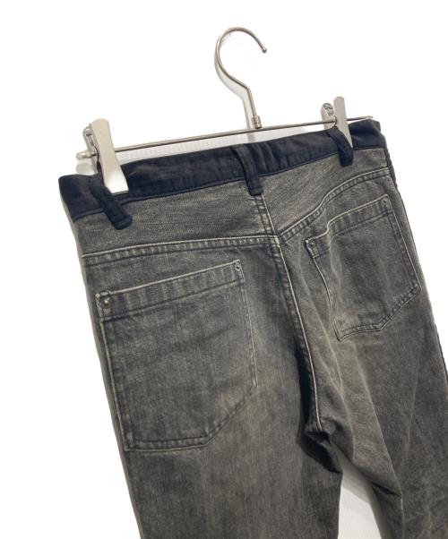 UNDERCOVER（アンダーカバー）UNDERCOVER (アンダーカバー) 02AWクラッシュデニムパンツ ブラック サイズ:Mの古着・服飾アイテム