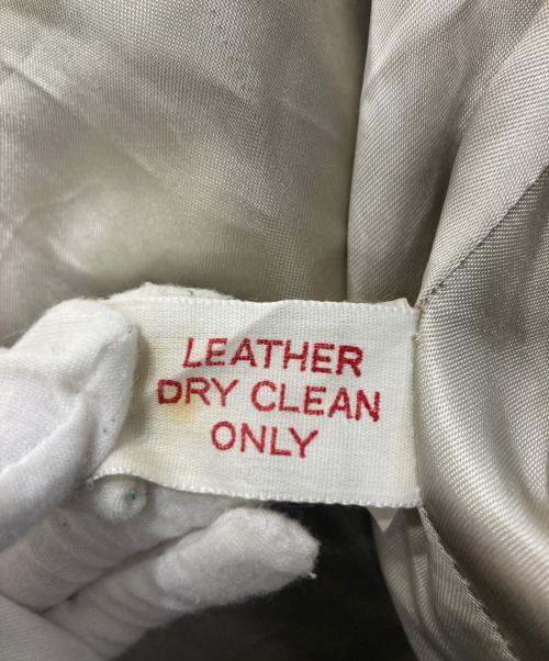 Mid Western（ミッド ウエスタン）MID WESTERN (ミッド ウエスタン) レザージャケット/ディープスキン ブラウン サイズ:42(L)の古着・服飾アイテム