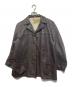 MID WESTERN（ミッド ウエスタン）の古着「レザージャケット/ディープスキン」｜ブラウン