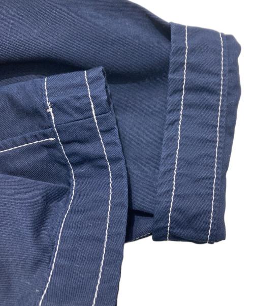 Midi-Umi（ミディウミ）Midi-Umi (ミディウミ) 24SSコットンリネン ダブルテーラードジャケット ネイビー サイズ:Freeの古着・服飾アイテム
