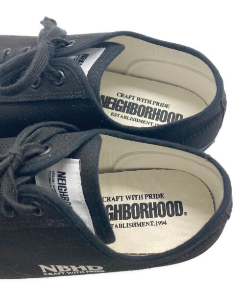 NEIGHBORHOOD（ネイバーフッド）NEIGHBORHOOD (ネイバーフッド) moon star (ムーンスター) GR LOW ブラック サイズ:28cmの古着・服飾アイテム