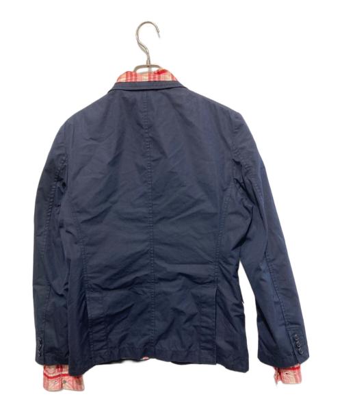 COMME des GARCONS JUNYA WATANABE MAN（コム デ ギャルソン ジュンヤ ワタナベ マン）COMME des GARCONS JUNYA WATANABE MAN (コム デ ギャルソン ジュンヤ ワタナベ マン) LEVI'S (リーバイス) ドッキングジャケット ネイビー×レッド サイズ:Sの古着・服飾アイテム