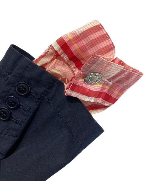 COMME des GARCONS JUNYA WATANABE MAN（コム デ ギャルソン ジュンヤ ワタナベ マン）COMME des GARCONS JUNYA WATANABE MAN (コム デ ギャルソン ジュンヤ ワタナベ マン) LEVI'S (リーバイス) ドッキングジャケット ネイビー×レッド サイズ:Sの古着・服飾アイテム
