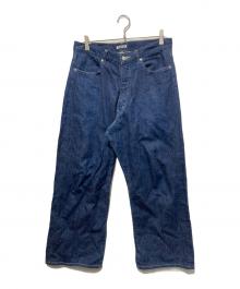 AURALEE（オーラリー）の古着「SELVEDGE LIGHT DENIM PANTS」｜インディゴ
