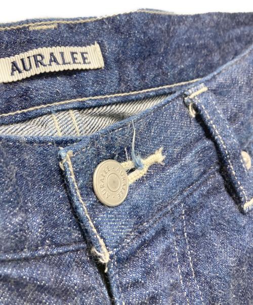 AURALEE（オーラリー）AURALEE (オーラリー) SELVEDGE LIGHT DENIM PANTS インディゴ サイズ:4の古着・服飾アイテム
