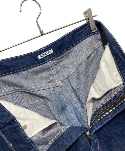 AURALEE（オーラリー）AURALEE (オーラリー) SELVEDGE LIGHT DENIM PANTS インディゴ サイズ:4の古着・服飾アイテム