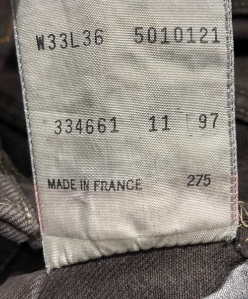 LEVI'S（リーバイス）LEVI'S (リーバイス) 501 後染めデニムパンツ ブラウン サイズ:W33の古着・服飾アイテム