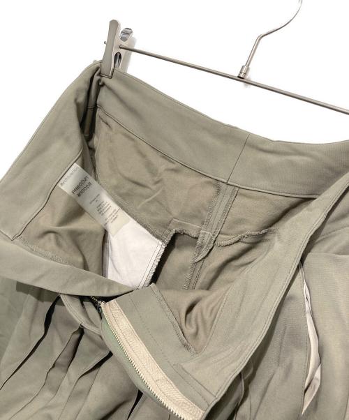 ARCHIVARIUS（アルキヴァリウス）ARCHIVARIUS (アルキヴァリウス) アシンメトリーパンツ オリーブ サイズ:Mの古着・服飾アイテム