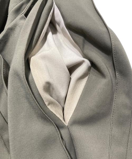 ARCHIVARIUS（アルキヴァリウス）ARCHIVARIUS (アルキヴァリウス) アシンメトリーパンツ オリーブ サイズ:Mの古着・服飾アイテム