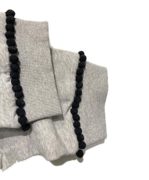 MM6 Maison Margiela（エムエムシックスメゾンマルジェラ）MM6 Maison Margiela (エムエムシックスメゾンマルジェラ) オーバーサイズスウェット ライトグレー サイズ:Sの古着・服飾アイテム