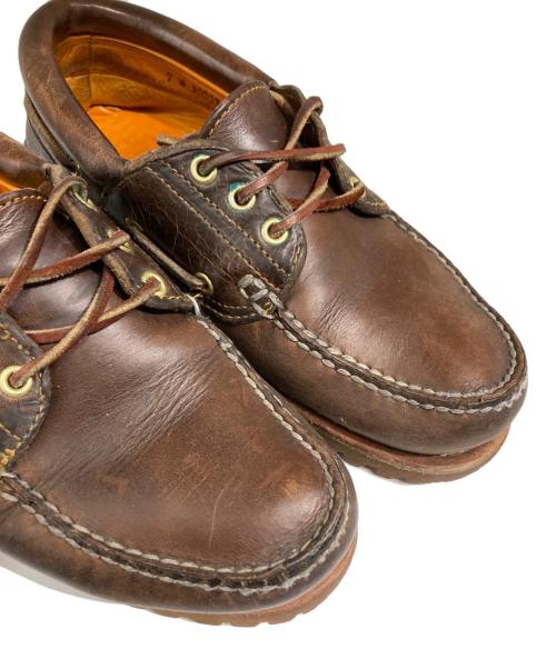 Timberland（ティンバーランド）Timberland (ティンバーランド) 3eye ブラウン サイズ:7の古着・服飾アイテム