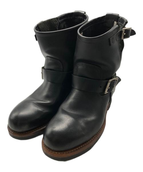 RED WING（レッドウィング）RED WING (レッドウィング) 8inch Engineer ブラック サイズ:25.5の古着・服飾アイテム
