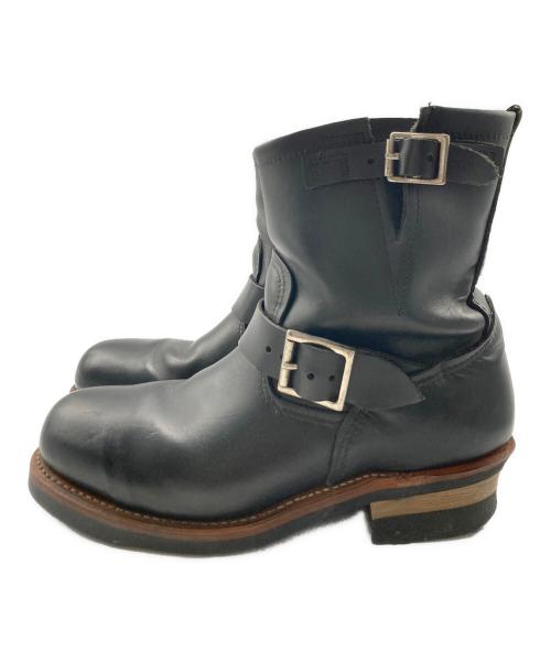 RED WING（レッドウィング）RED WING (レッドウィング) 8inch Engineer ブラック サイズ:25.5の古着・服飾アイテム