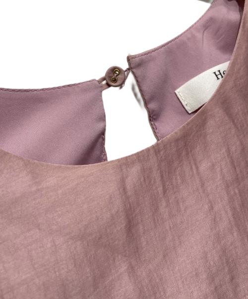 HER LIP TO（ハーリップトゥ）HER LIP TO (ハーリップトゥ) 半袖ワンピース バイオレット サイズ:Mの古着・服飾アイテム