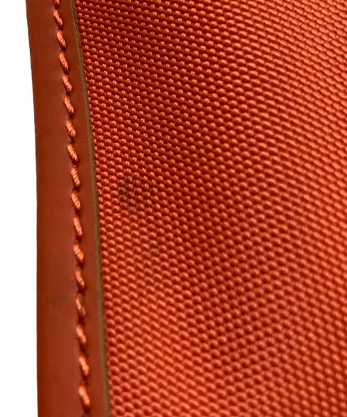 BOSS HUGO BOSS（ボス ヒューゴボス）BOSS HUGO BOSS (ボス ヒューゴボス) RUSSELL ATHLETIC (ラッセルアスレチック) 刺繍メッセンジャーバッグ ブラウンの古着・服飾アイテム