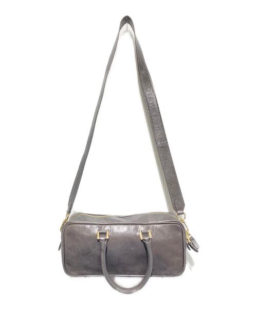 CHRISTIAN VILLA（クリスチャンヴィラ）CHRISTIAN VILLA (クリスチャンヴィラ) 2WAYショルダーバッグ グレーの古着・服飾アイテム