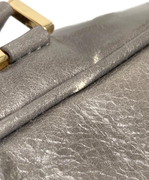 CHRISTIAN VILLA（クリスチャンヴィラ）CHRISTIAN VILLA (クリスチャンヴィラ) 2WAYショルダーバッグ グレーの古着・服飾アイテム