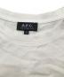 中古・古着 A.P.C. (アーペーセー) UNISEX PETITE RUE MADAME Tシャツ ホワイト サイズ:M：5000円