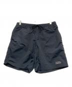 The Ennoy Professionalザ エンノイ プロフェッショナル）の古着「ナイロンハーフパンツ」｜ブラック