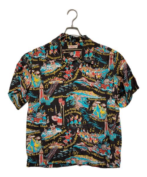 Sun Surf（サンサーフ）Sun Surf (サンサーフ) THE SONG OF HAWAII ブラウン サイズ:Mの古着・服飾アイテム