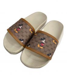 GUCCI×DISNEY（グッチ×ディズニー）の古着「コラボシャワーサンダル」｜ブラウン
