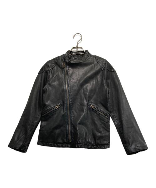 Hysteric Glamour（ヒステリックグラマー）Hysteric Glamour (ヒステリックグラマー) ゴートレザージャケット ブラック サイズ:Lの古着・服飾アイテム