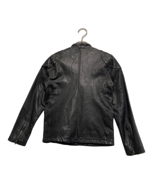 Hysteric Glamour（ヒステリックグラマー）Hysteric Glamour (ヒステリックグラマー) ゴートレザージャケット ブラック サイズ:Lの古着・服飾アイテム