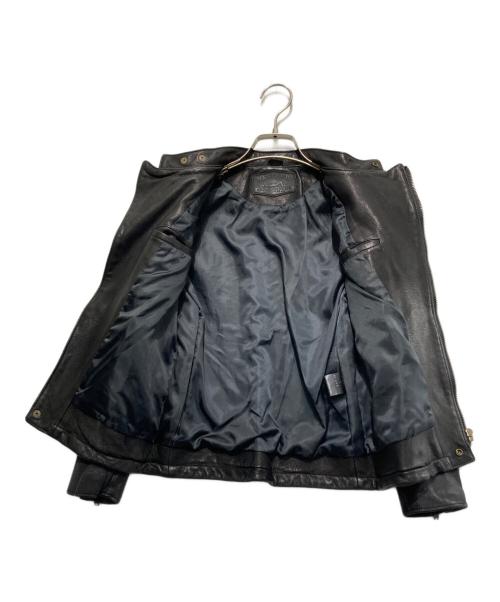 Hysteric Glamour（ヒステリックグラマー）Hysteric Glamour (ヒステリックグラマー) ゴートレザージャケット ブラック サイズ:Lの古着・服飾アイテム