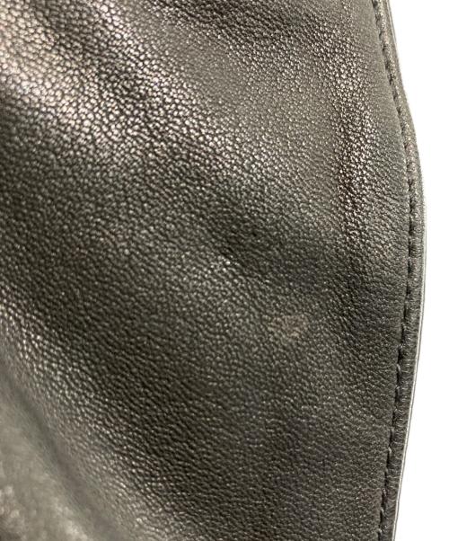 Hysteric Glamour（ヒステリックグラマー）Hysteric Glamour (ヒステリックグラマー) ゴートレザージャケット ブラック サイズ:Lの古着・服飾アイテム