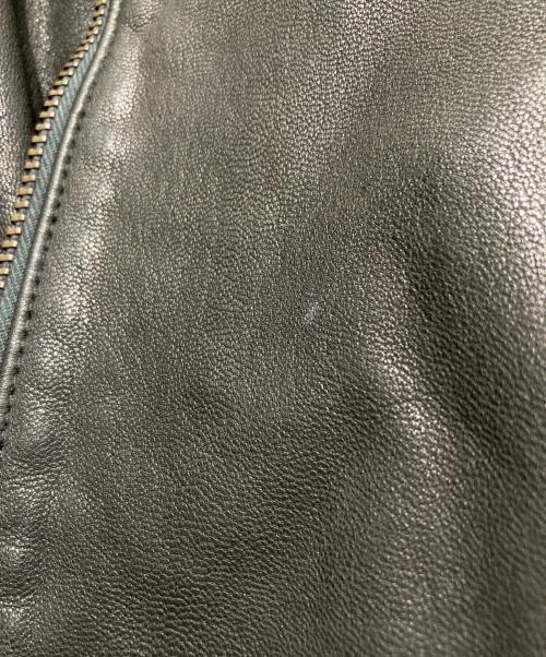 Hysteric Glamour（ヒステリックグラマー）Hysteric Glamour (ヒステリックグラマー) ゴートレザージャケット ブラック サイズ:Lの古着・服飾アイテム