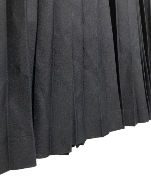 RUIRUE BOUTIQUE（ルイルエブティック）RUIRUE BOUTIQUE (ルイルエブティック) ドッキングプリーツワンピース ネイビー サイズ:Sの古着・服飾アイテム