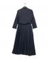 RUIRUE BOUTIQUE (ルイルエブティック) ドッキングプリーツワンピース ネイビー サイズ:S：5000円