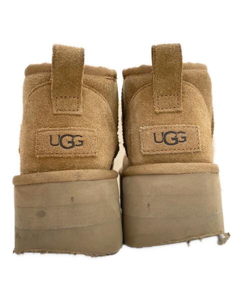 UGG（アグ）UGG (アグ) Classic Ultra Mini Platform ブラウン サイズ:25cmの古着・服飾アイテム