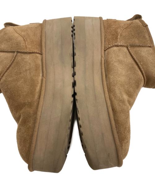 UGG（アグ）UGG (アグ) Classic Ultra Mini Platform ブラウン サイズ:25cmの古着・服飾アイテム