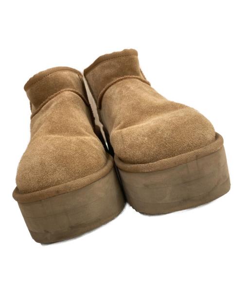 UGG（アグ）UGG (アグ) Classic Ultra Mini Platform ブラウン サイズ:25cmの古着・服飾アイテム