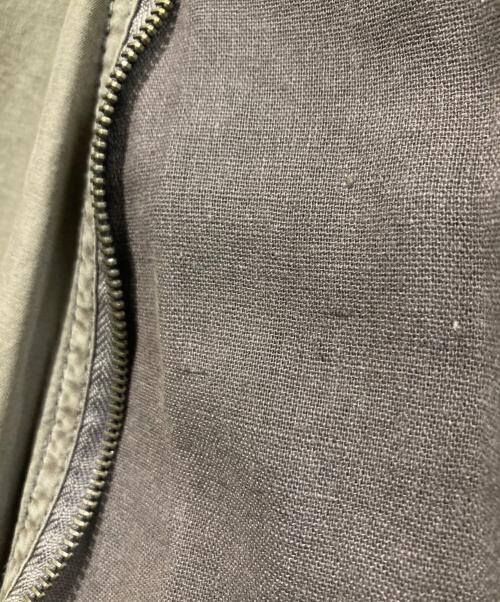 goa（ゴア）goa (ゴア) フロントジッパーロングスカート カーキ サイズ:Freeの古着・服飾アイテム